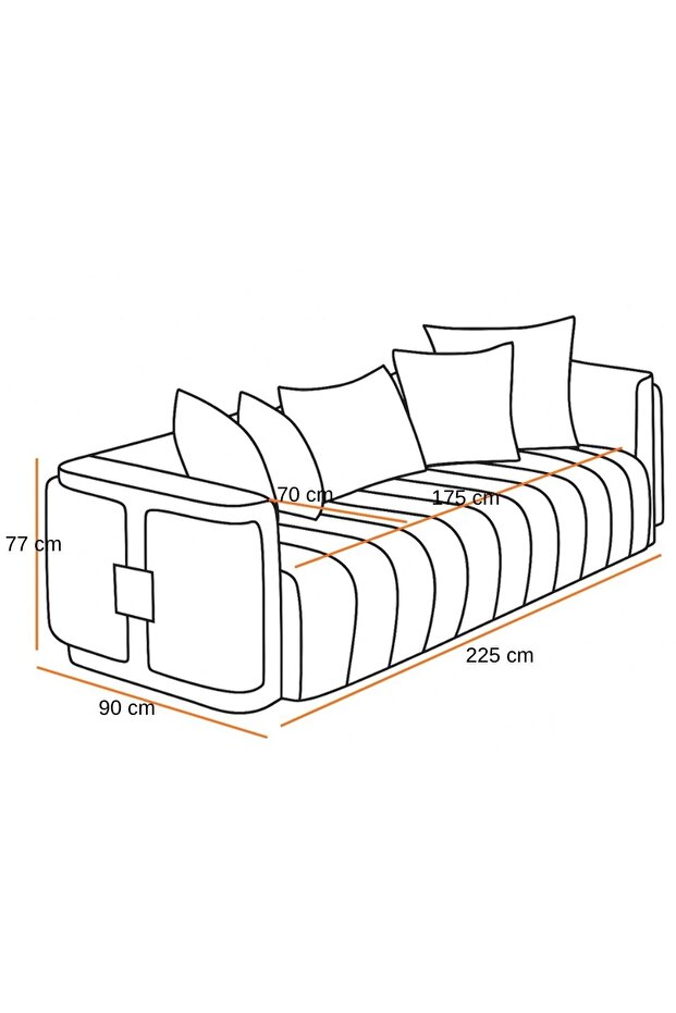 ALMİRA 3'LÜ KOLTUK - 9