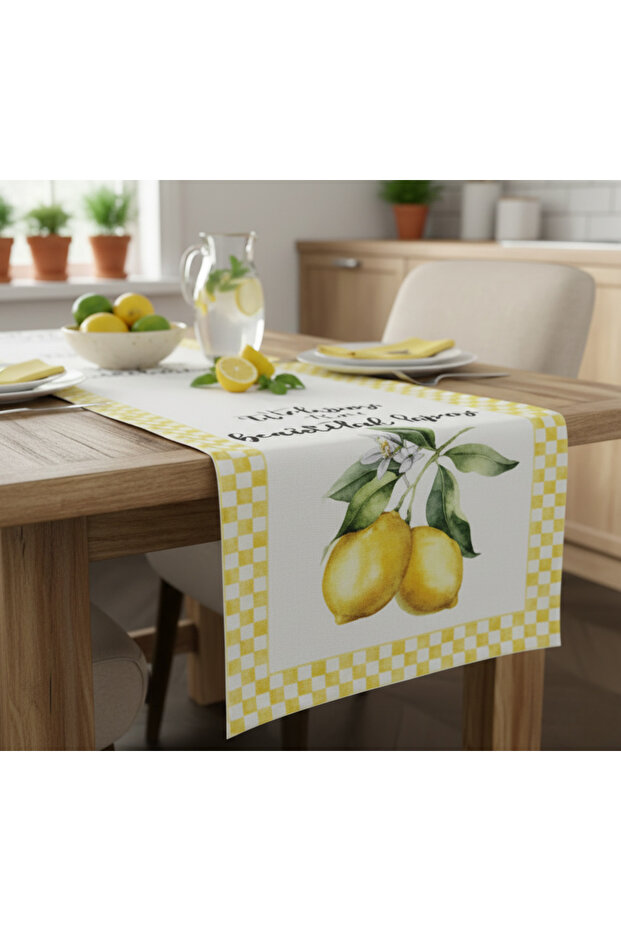 Limon Desenli Runner Modeli - 2