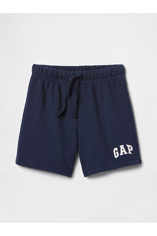 Erkek Bebek Lacivert Gap Logo Havlu Kumaş Relaxed Pull-On Şort - 1