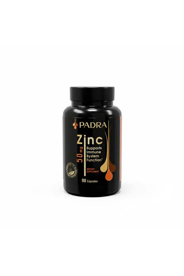 Zinc Zinc 50 MG | Hair Growth, Stronger Nails & Healthy Skin | 90 Caplets