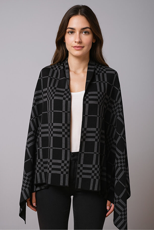 Checkered Shawl - 1