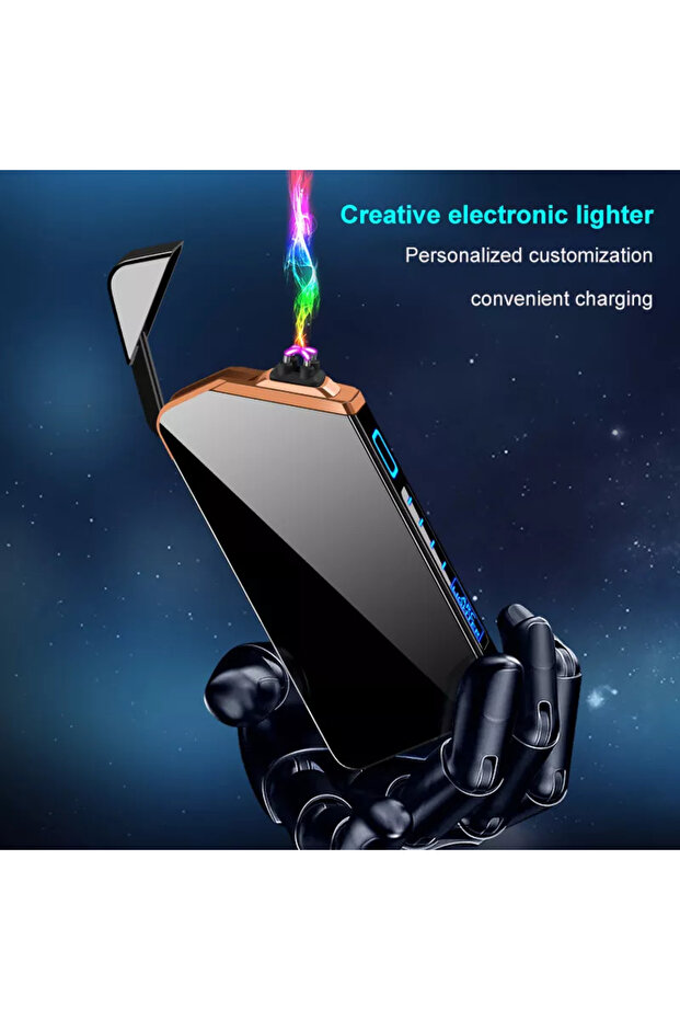 Electric Lighter, Halber, Plasma, Black - 4