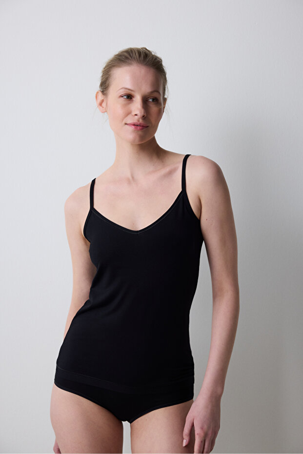 Aging Thin Strap Siyah Atlet - 1