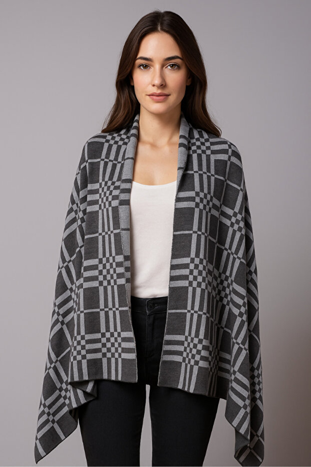 Checkered Shawl - 1