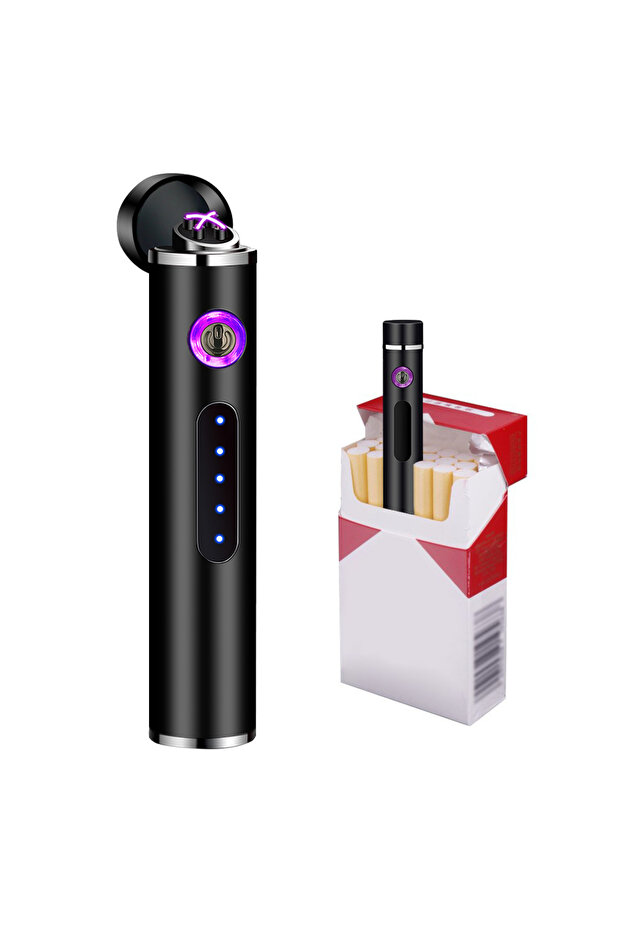 Electric Lighter, Halber, Elegant, Black - 4