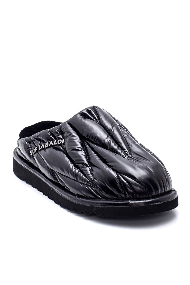 ALIN P SİYAH TEKSTİL Kadın DÜZ TERLİK - 2