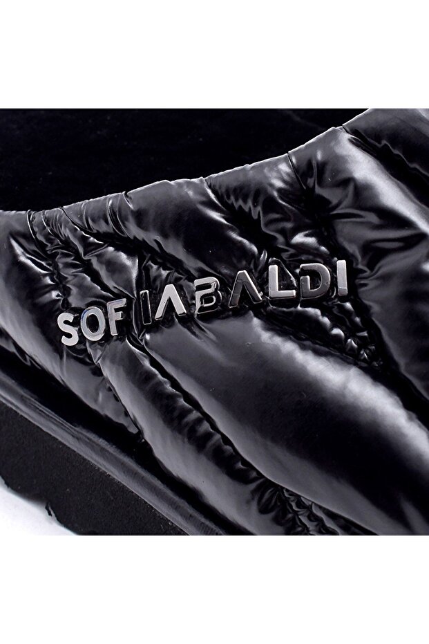 ALIN P SİYAH TEKSTİL Kadın DÜZ TERLİK - 5