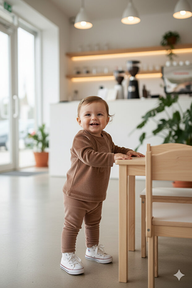 Velvet Baby Girl Set