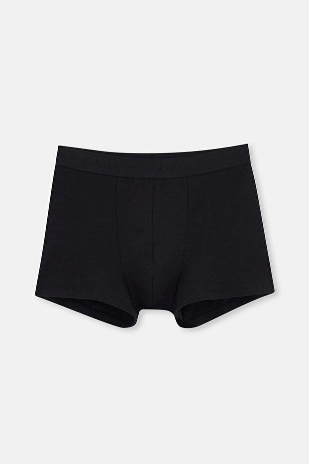 Siyah Compact Penye Boxer - 1