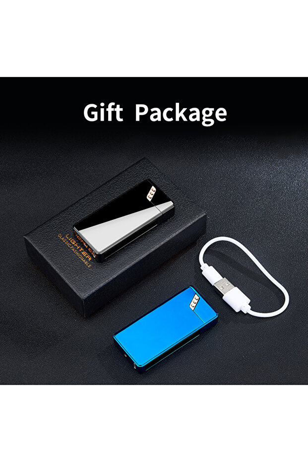 Electric Lighter, Halber, Touch, Black - 4