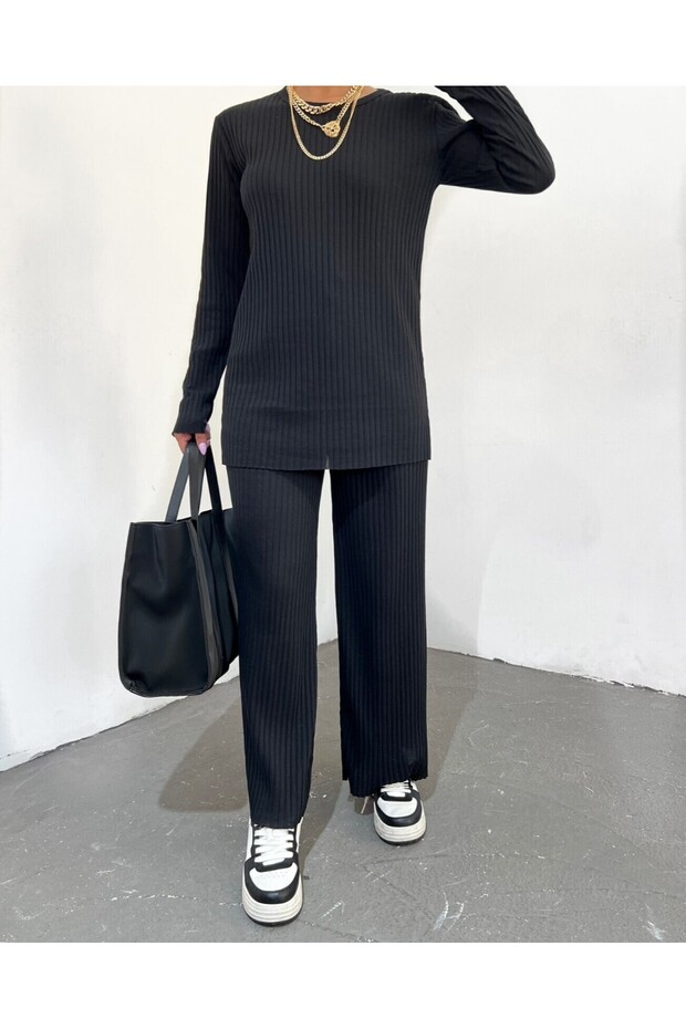 Košilka Crew Neck Set - černá - 1