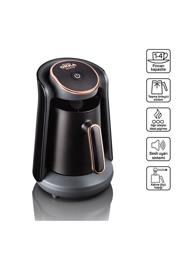 OK004 Okka Minio Türk Kahvesi Makinesi Bakır - 1
