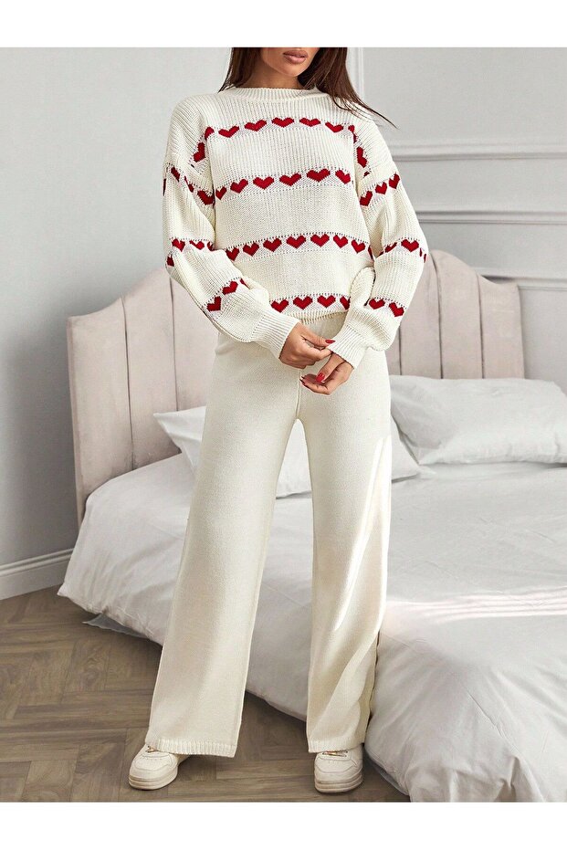 طقم محبوك من LOVE - 4