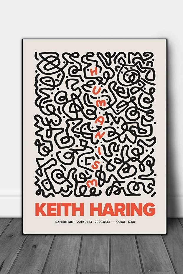 Kağıt Poster - Keith Haring - 1