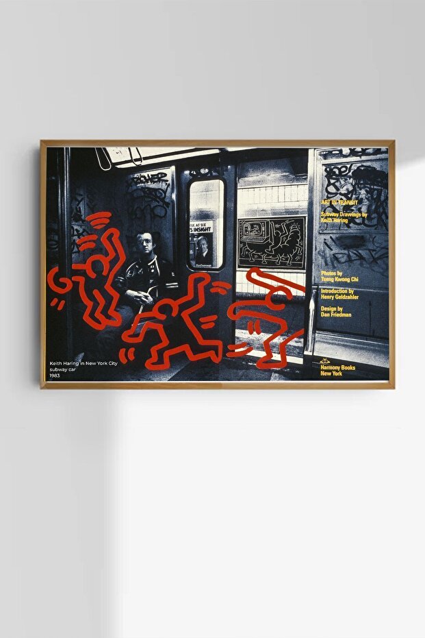Kağıt Poster Keith Haring - 1