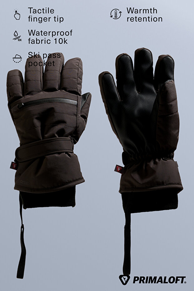 Primaloft® SKI Teknik Eldivenler - 2