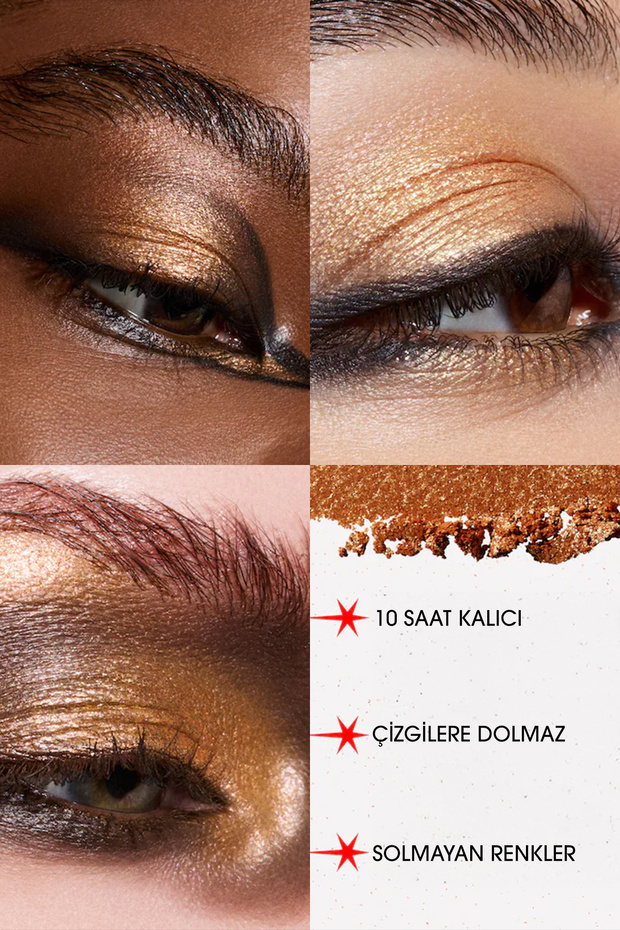 Metallic high pigment single eyeshadow - object d'art