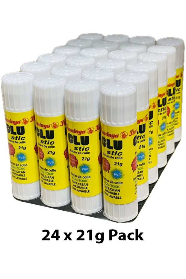 High Viscosity Glue Stick, 21 gm, 24 Pieces Value Pack