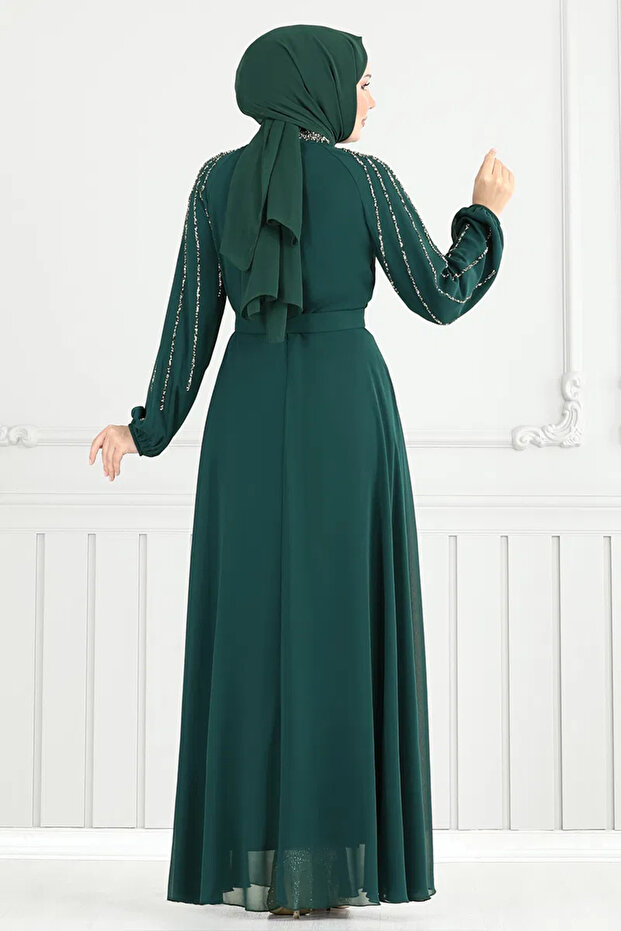 İşlemeli Abiye - 4