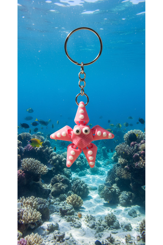 سلسلة مفاتيح نجم البحر المتحركة - 5