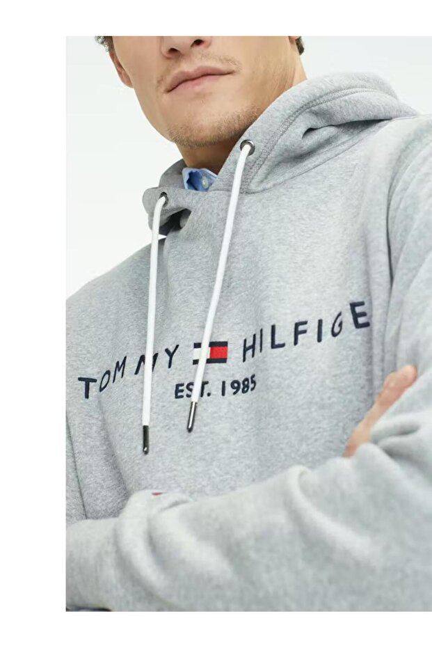 KAPUZENPULLOVER MIT CORE-TOMMY-LOGO - 5