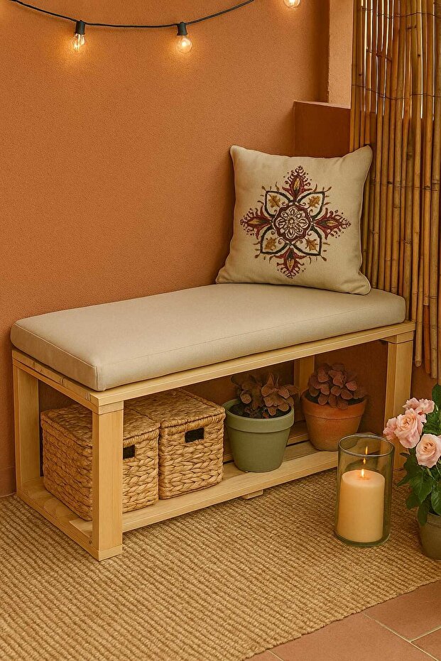 ÇOK AMAÇLI AHŞAP BENCH - 5