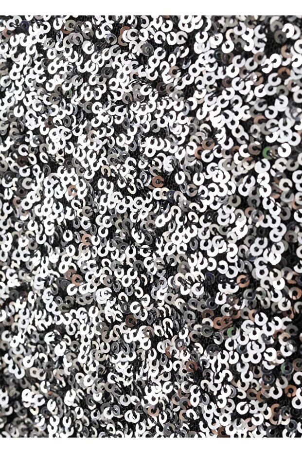 Payetli halter bluz - 6