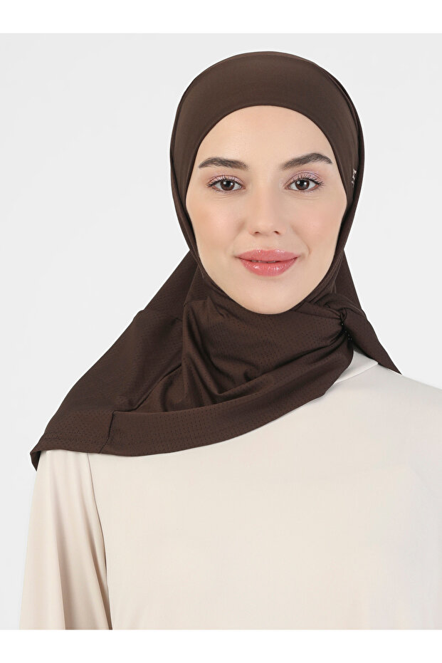 وشاح ميكرو حجاب بريميوم برو - St054 بني فاتح