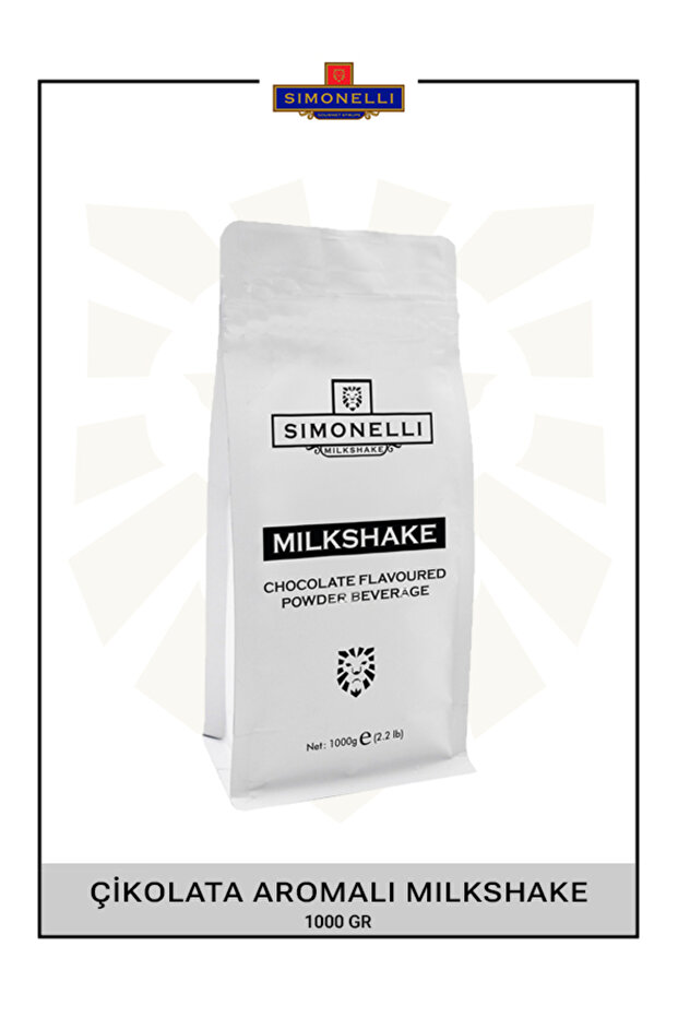 Milkshake Çikolata Aromalı 1000Gr Paket