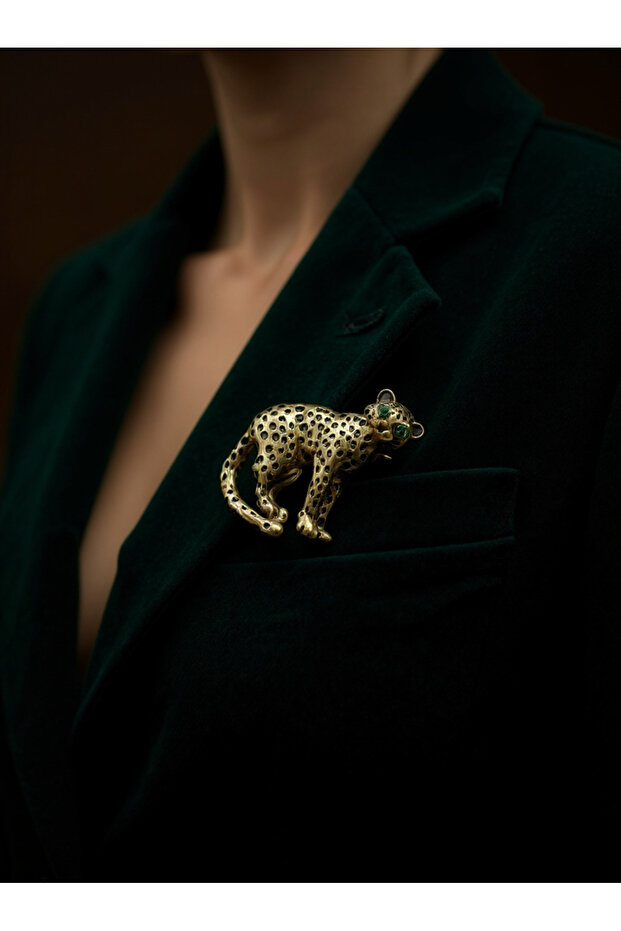 Broş Leopar Broş - 1