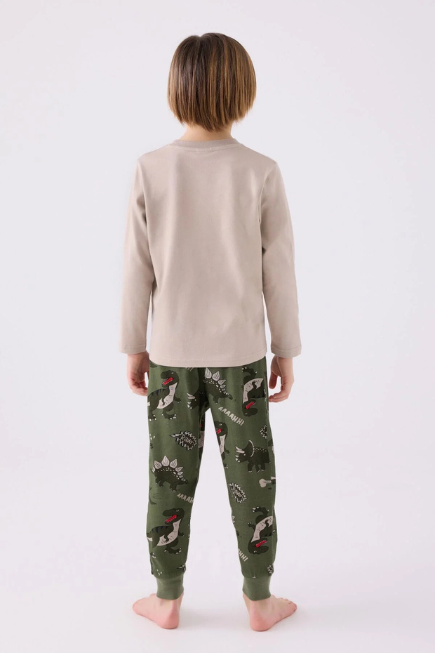 Boy's double set - sand - 4