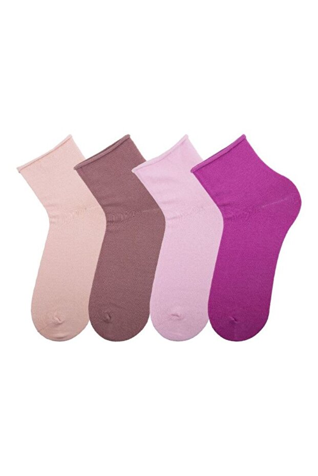 Дамски еластични чорапи, 4 броя - 1
