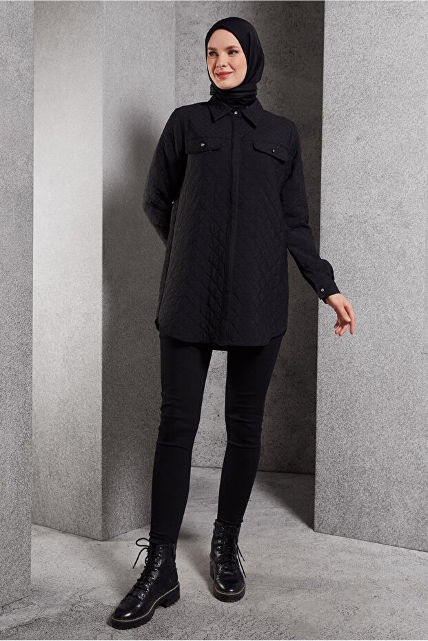 تونيك منقوش مبطن 45225 - 2