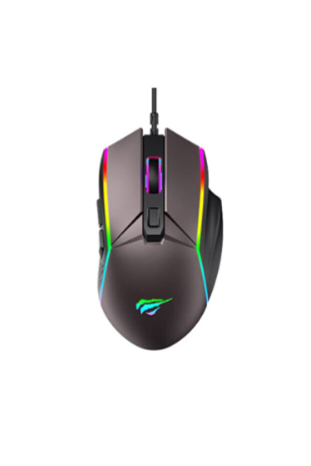 MS1028 RGB Gaming Mouse 1200-7200 DPI (ochre)