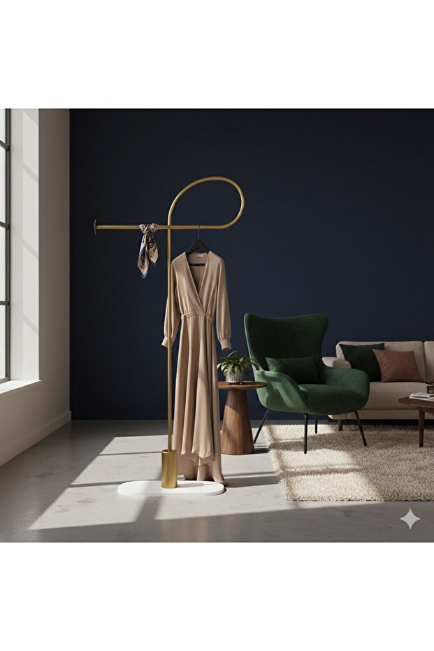 حامل شماعة لتعليق الملابس والمعاطف متعدد الاستخدامات - 8