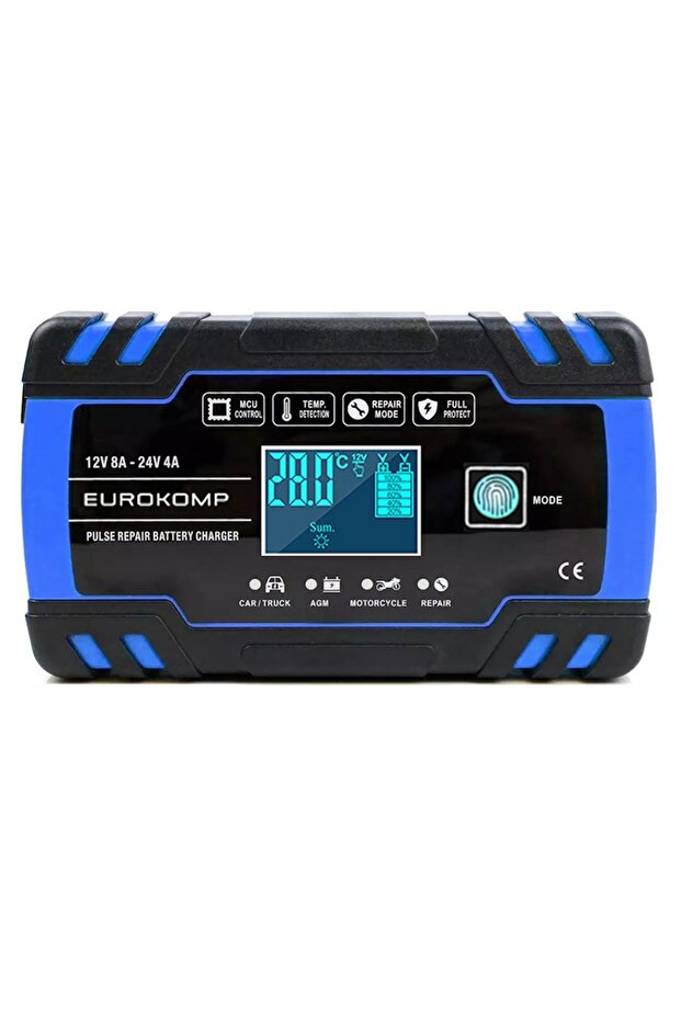 Automatic rectifier with microprocessor 12V 8A - 24V 4A E6148 - 1