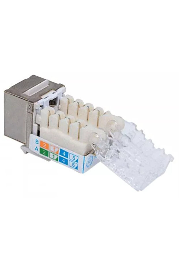 Conector Keystone CAT6a RJ45 mama - 2