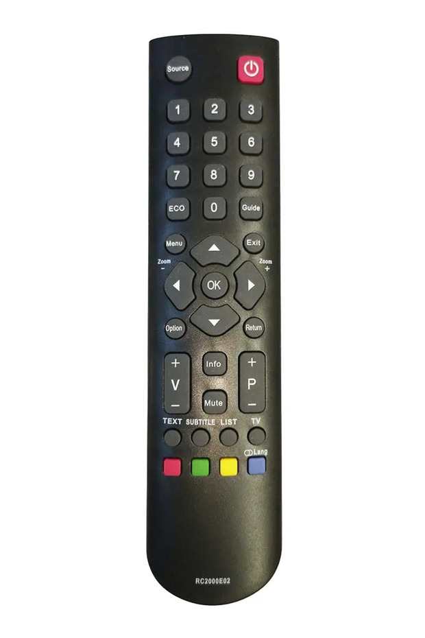 Compatible remote control TV Vortex /Tesla /RC2000E02 for changing POWER code +2 code ER: 558 /9326 - 1