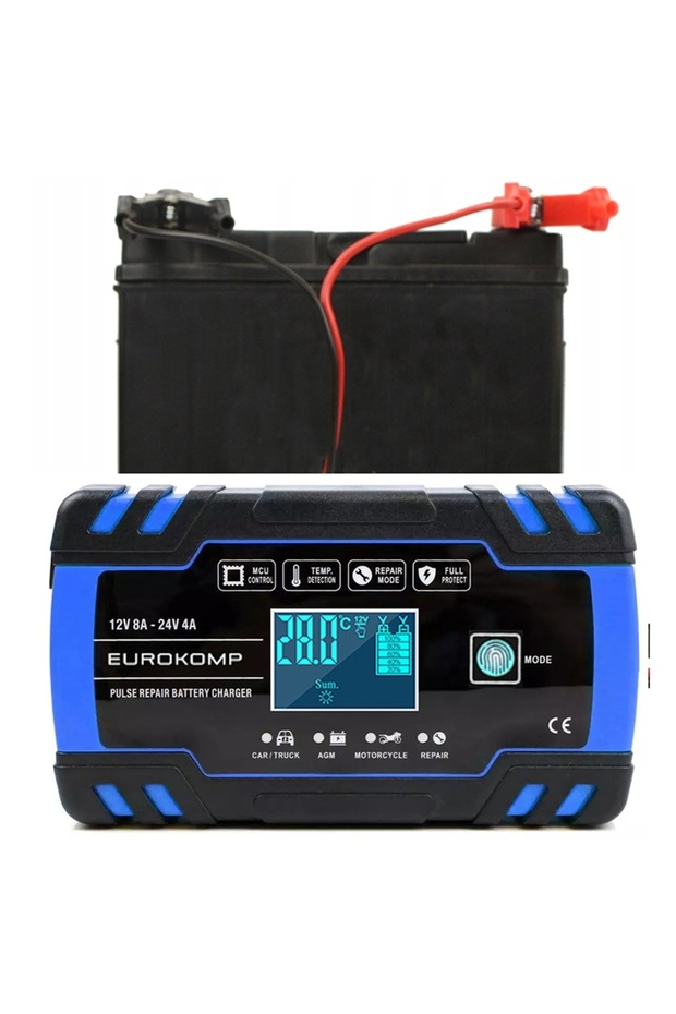 Automatic rectifier with microprocessor 12V 8A - 24V 4A E6148 - 2