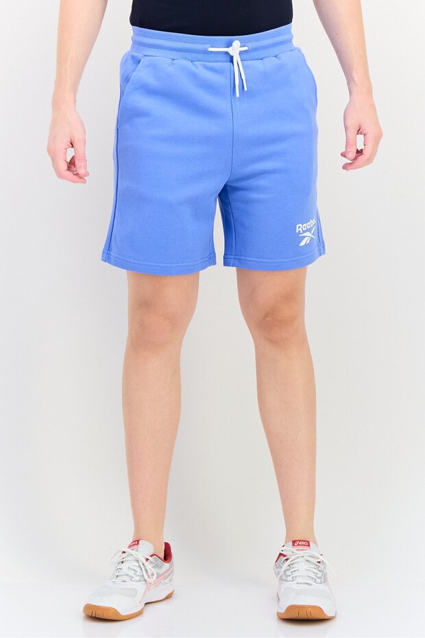 Men Sportswear Fit Outdoor Shorts, Light Blue