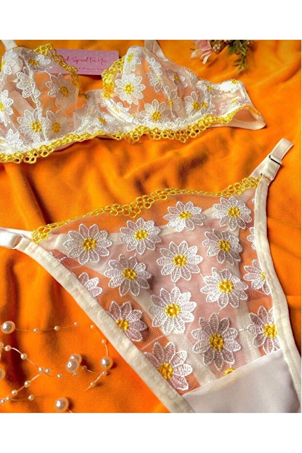 Papatya Model Bra Set - 3