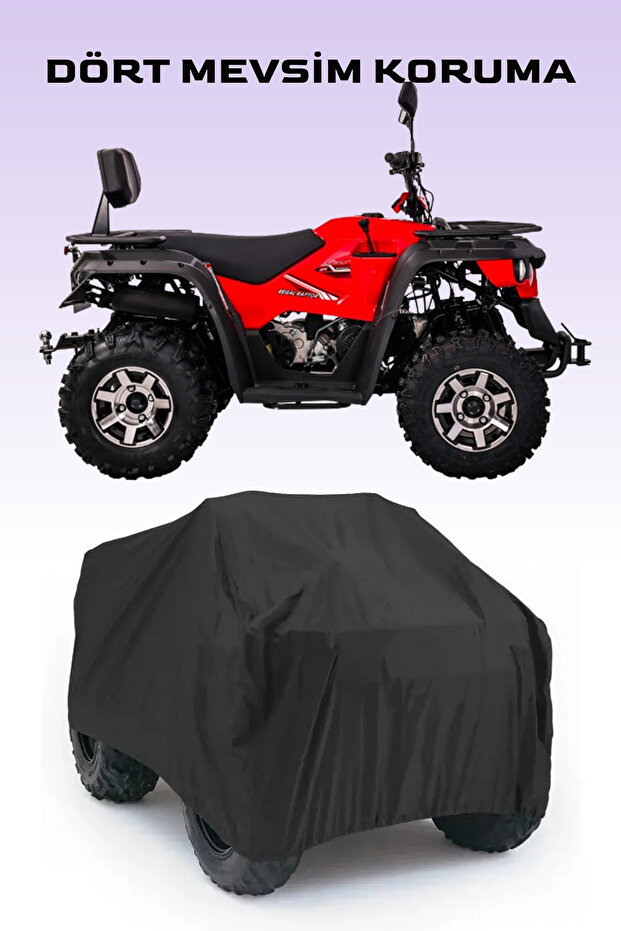 Regal Raptor M210 Atv Tarpaulin, Black, Safe, Waterproof Durable Fabric