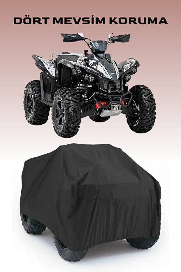 TGB QUAD 425 ATV علامة تجارية مقاومة للماء - أسود