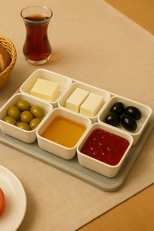 PEARL 6'LI KAHVALTILIK SET - 3