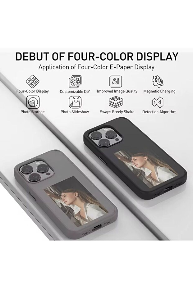 Case For iPhone 16 with changeable display with NFC - 5