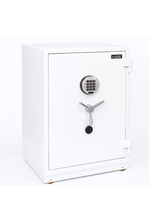 2-Hour Fire Proof and Burglary Resistant Safe Box Dual Lock Digital & Key 180kg (80x55x55 cm) RBAS80