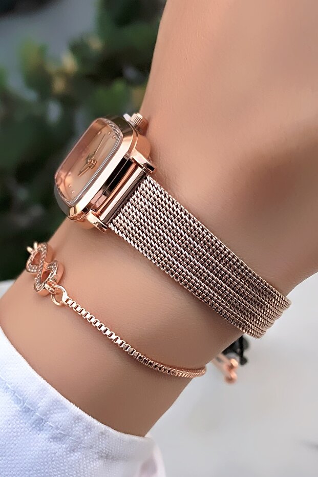 Marka Çelik Kordon Saat Bileklik - 4