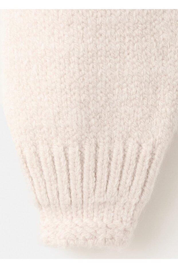 Triko düğmeli hırka - 7