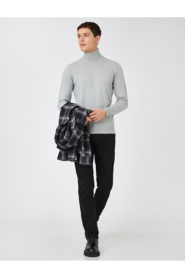 Men's Gray Sweater 3WAM70115HT