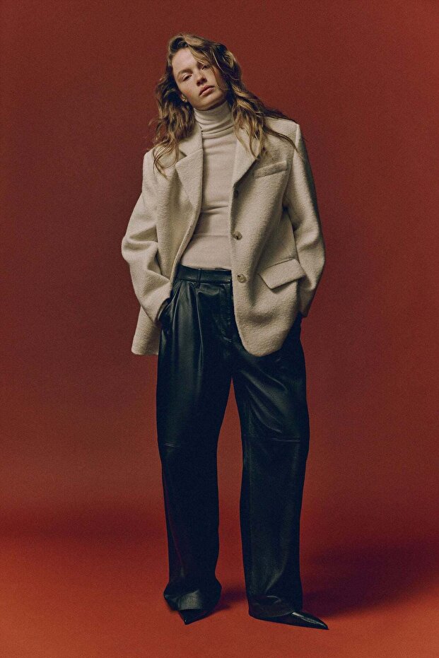 سترة ذات صف واحد من الأزرار - 6